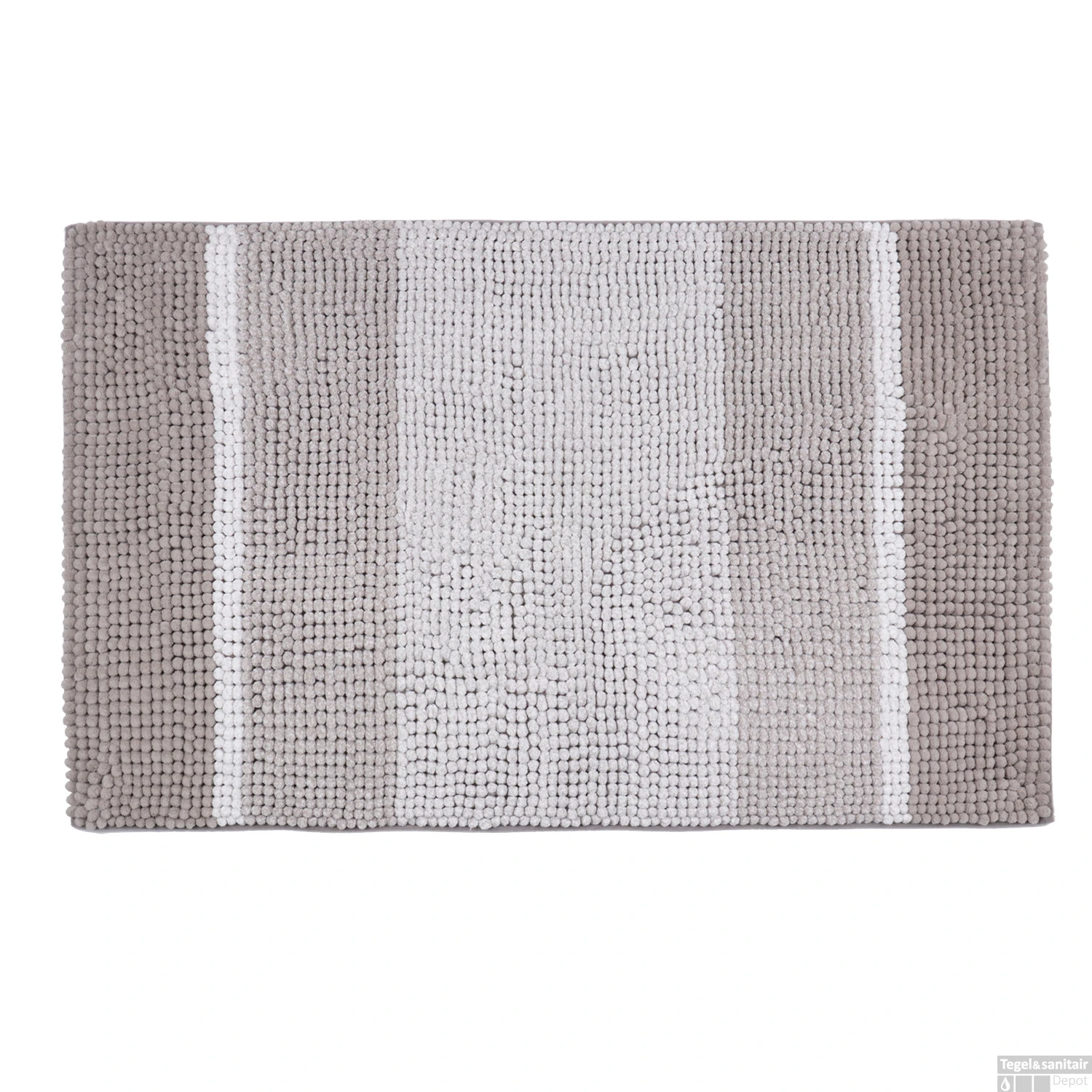 Badmat Differnz Fading 60x90 Cm Microfiber Taupe 1 Badmat Differnz Fading 60x90 Cm Microfiber Taupe