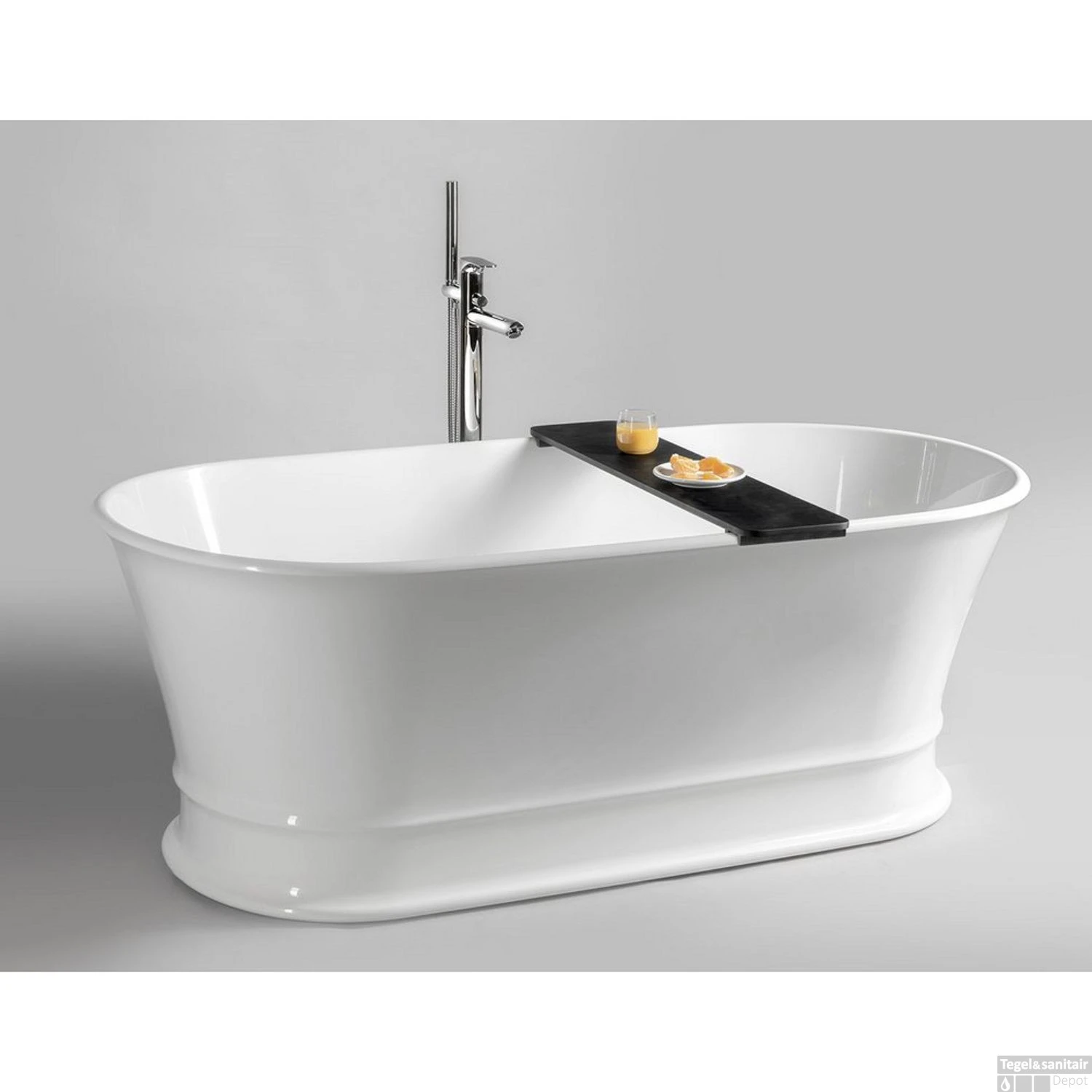 Badplank Sapho Delonix 86x20 Cm Zwart 3 Badplank Sapho Delonix 86x20 Cm Zwart - Afbeelding 3