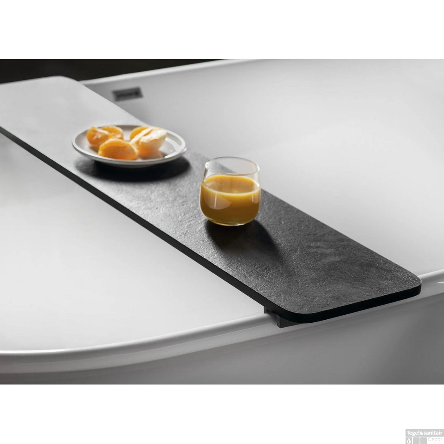 Badplank Sapho Reduta 77x20 Cm Zwart 2 Badplank Sapho Reduta 77x20 Cm Zwart - Afbeelding 2