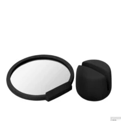 Cosmeticaspiegel Blomus Sono Zwart -SEALSKIN Winkel blomus cosmeticaspiegel sono zwart sfeer