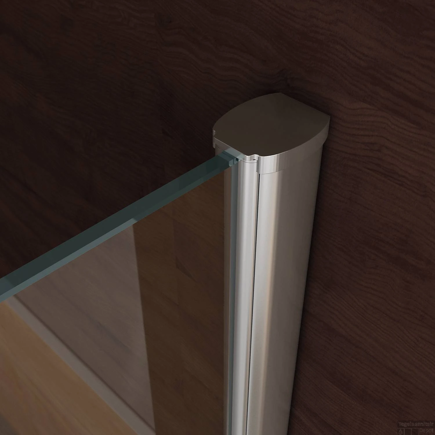 BWS Apollo Zijwand Met Schanierend Glasprofiel 40x200 Cm 10mm NANO Glas 4 BWS Apollo Zijwand Met Schanierend Glasprofiel 40x200 Cm 10mm NANO Glas - Afbeelding 4