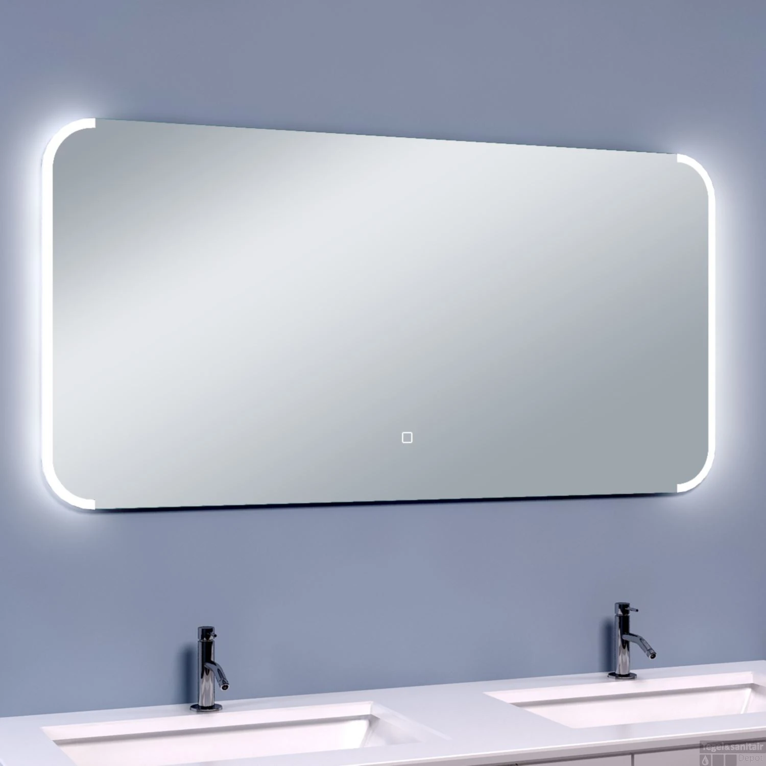 BWS Dimbare LED Spiegel Condensvrij 60x120 Cm 1 BWS Dimbare LED Spiegel Condensvrij 60x120 Cm