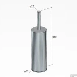 Toiletborstelgarnituur Hotbath Cobber Vrijstaand Mat Zwart 5 Toiletborstelgarnituur Hotbath Cobber Vrijstaand Mat Zwart -SEALSKIN Winkel cba12bl toiletborstelgarnituur hotbath cobber vrijstaand mat zwart tech