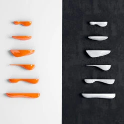 Planchet Clou Cliff 21cm Keramiek Glans Wit -SEALSKIN Winkel cliff concept b 1