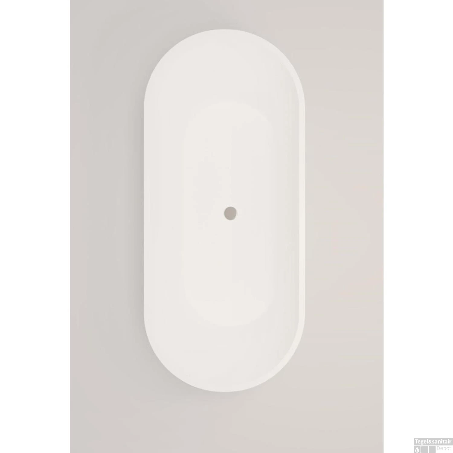 Vrijstaand Ligbad Arqua Crosstone Evi Solid Surface 180x80x57 Mat Wit 3 Vrijstaand Ligbad Arqua Crosstone Evi Solid Surface 180x80x57 Mat Wit - Afbeelding 3