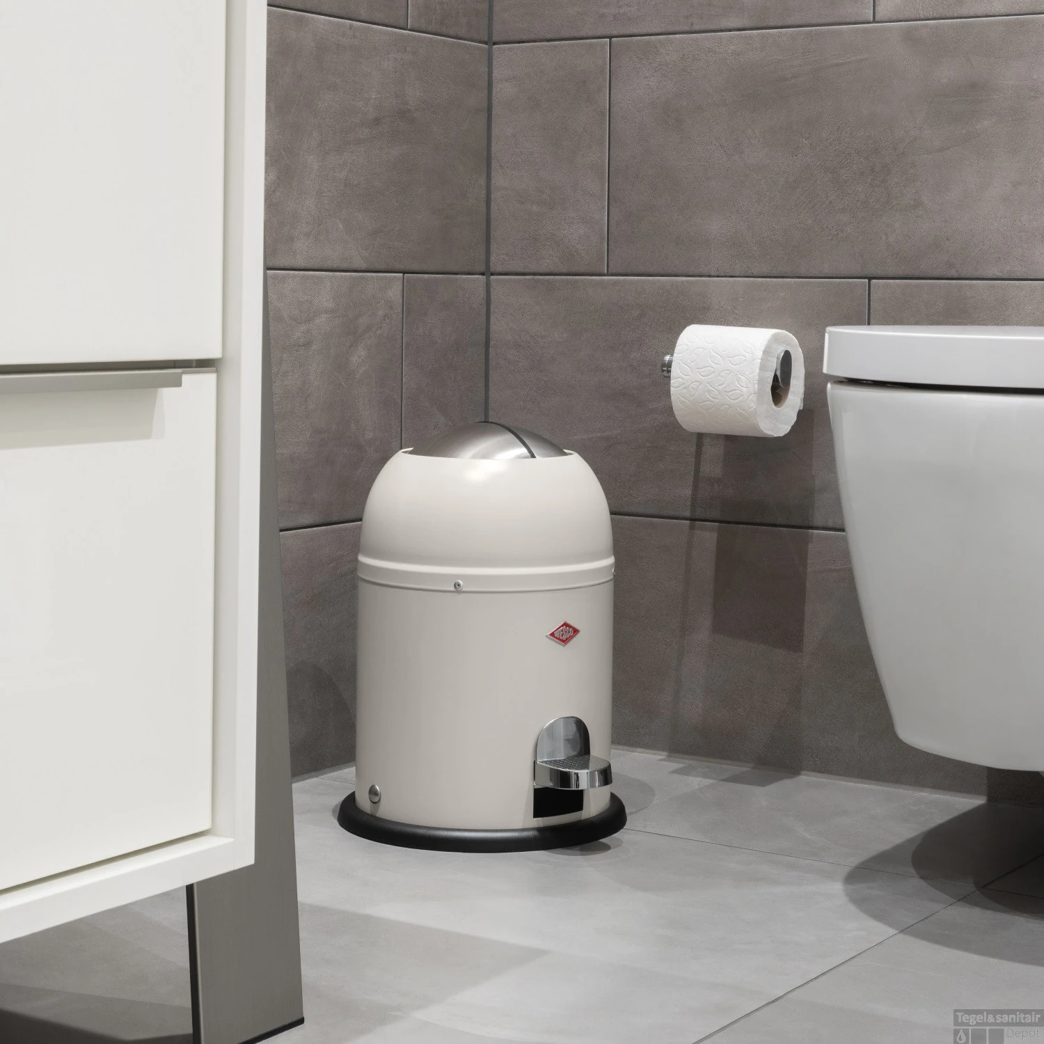 Afvalemmer Wesco Mini Master 6 Liter RVS 3 Afvalemmer Wesco Mini Master 6 Liter RVS - Afbeelding 3