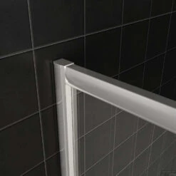 ACTIE Wiesbaden Douchecabine | Kwartrond 80x80x190cm | 5mm Helder Glas -SEALSKIN Winkel douchecabine wiesbaden hoekinstap 190cm 20.3710 3