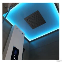 Douchecabine Eago Stoomdouche LD106F15 100x100 Links Glanzend Wit 7 Douchecabine Eago Stoomdouche LD106F15 100x100 Links Glanzend Wit -SEALSKIN Winkel douchecabine eago stoomdouche ld106f15 100x100 links glanzend wit sfeer1