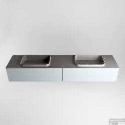 Badkamermeubelset Mondiaz Erin 200 Cm Met 2 Lades Met RIDGE Wastafel Dubbel Dark Grey Zonder Kraangaten Greeploos Mat Clay 12 Badkamermeubelset Mondiaz Erin 200 Cm Met 2 Lades Met RIDGE Wastafel Dubbel Dark Grey Zonder Kraangaten Greeploos Mat Clay -SEALSKIN Winkel erin clay ridge dark grey google 3 0030