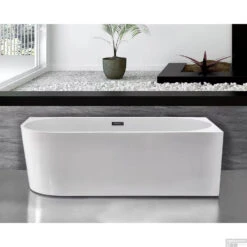 Vrijstaand Hoekbad Boss & Wessing Aloni Rechts 170x75 Wit