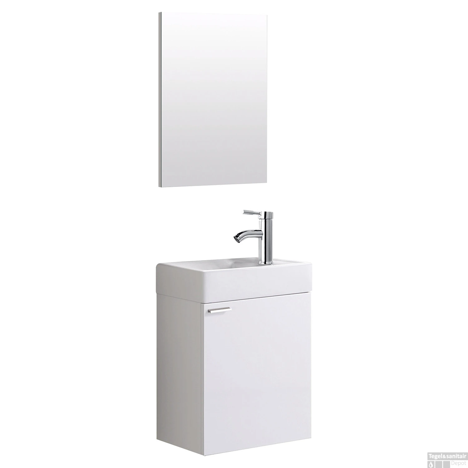 Fonteinkast Boss & Wessing Aloni Onderkast Wastafel En Met Spiegel 40x22x60 Cm Wit 1 Fonteinkast Boss & Wessing Aloni Onderkast Wastafel En Met Spiegel 40x22x60 Cm Wit