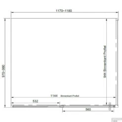 Hoek Douchecabine Van Rijn Zijwand 200x120x100 Cm 6 Mm Helder Glas Aluminium Zwart -SEALSKIN Winkel hoek douchecabine van rijn zijwand 200x120x100 cm 6 mm helder glas aluminium zwart tech