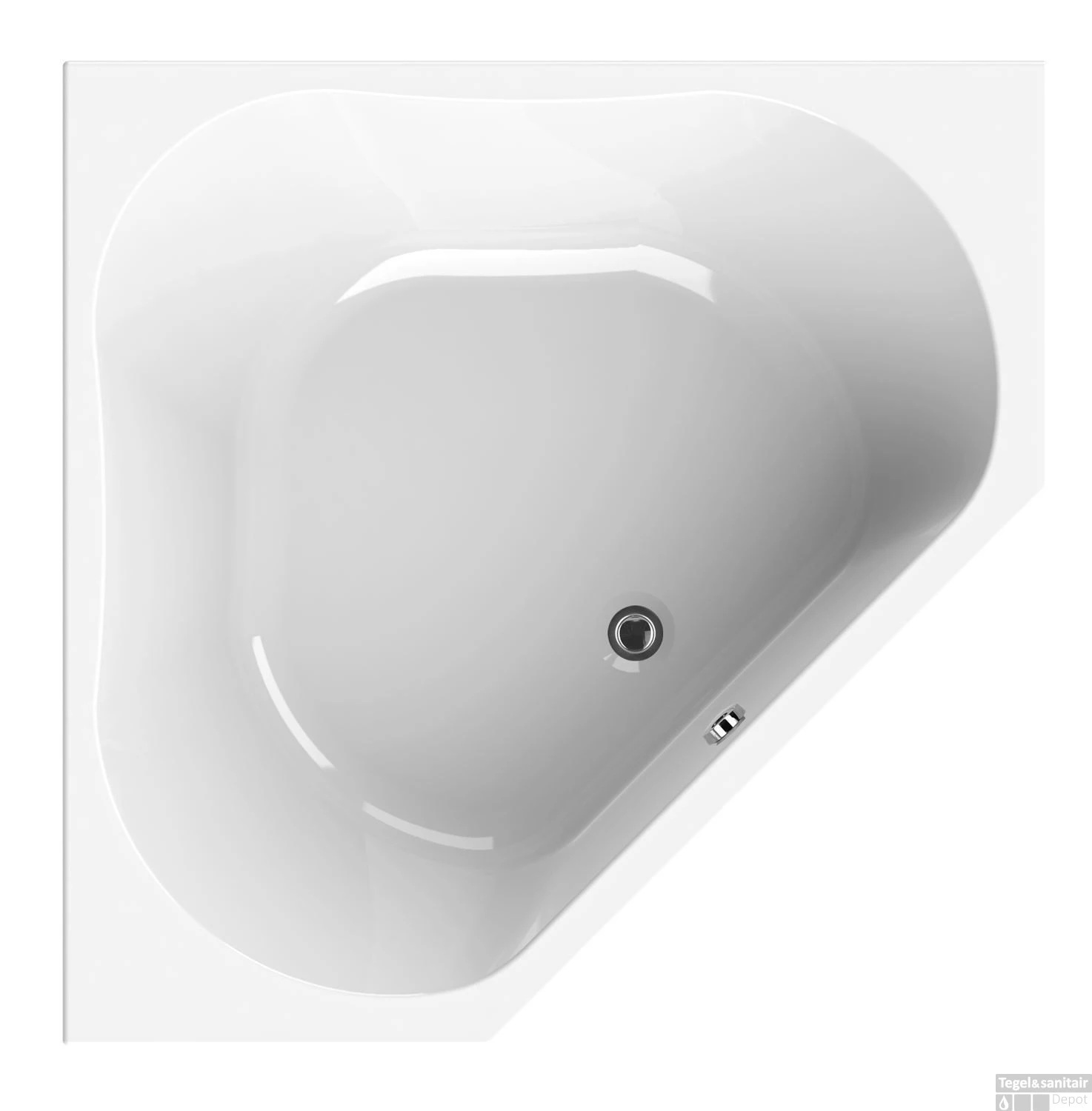 Hoekbad Allibert Spacy 140x140 Cm 1 Hoekbad Allibert Spacy 140x140 Cm