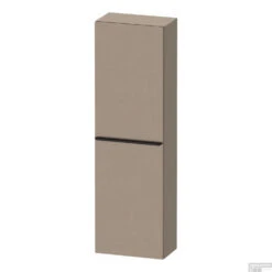 Hoge Kast Duravit D-Neo Kolomkast Wand 132 Cm Linksdraaiend Mat Linnen
