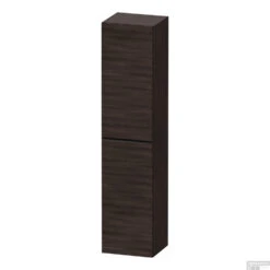 Hoge Kast Duravit D-Neo Kolomkast Wand 176 Cm Rechtsdraaiend Mat Kastanje (Donker)