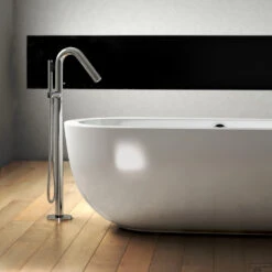 Clou InBe Vrijstaand Ligbad Ovaal 180x85x61 Cm Met Overloop Acryl Wit -SEALSKIN Winkel ib 05.40102 i