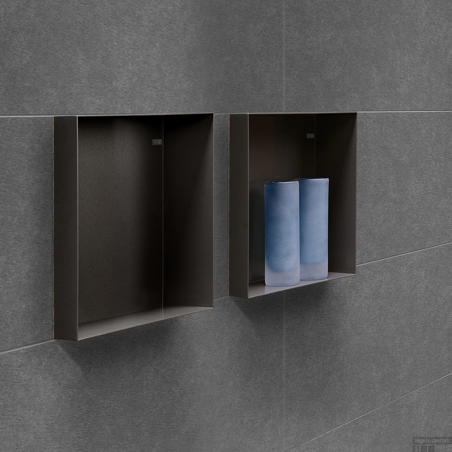 In Of Opbouwnis Looox CBoX 15x30x10 Antraciet 2 In Of Opbouwnis Looox CBoX 15x30x10 Antraciet - Afbeelding 2