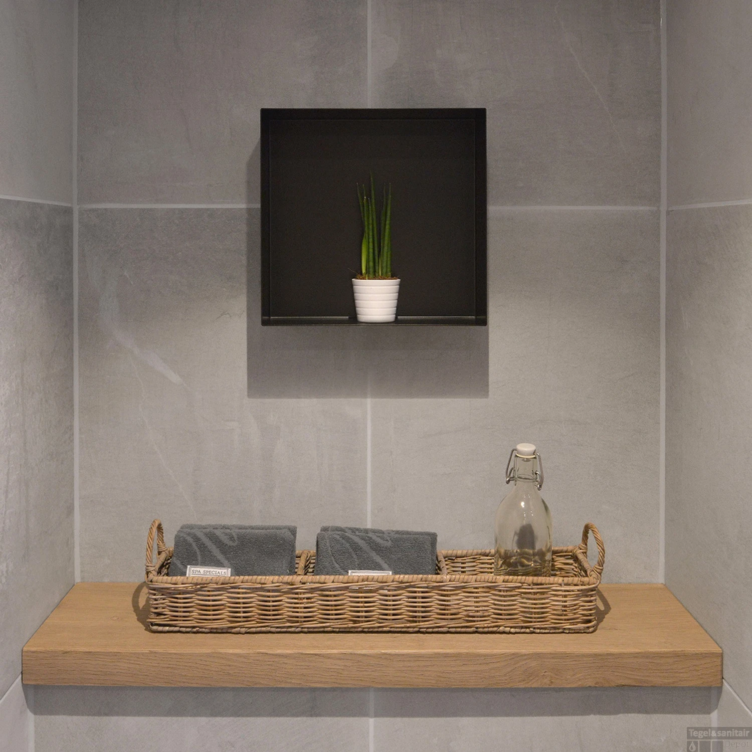 In Of Opbouwnis Looox CBoX 15x30x10 Antraciet 5 In Of Opbouwnis Looox CBoX 15x30x10 Antraciet - Afbeelding 5