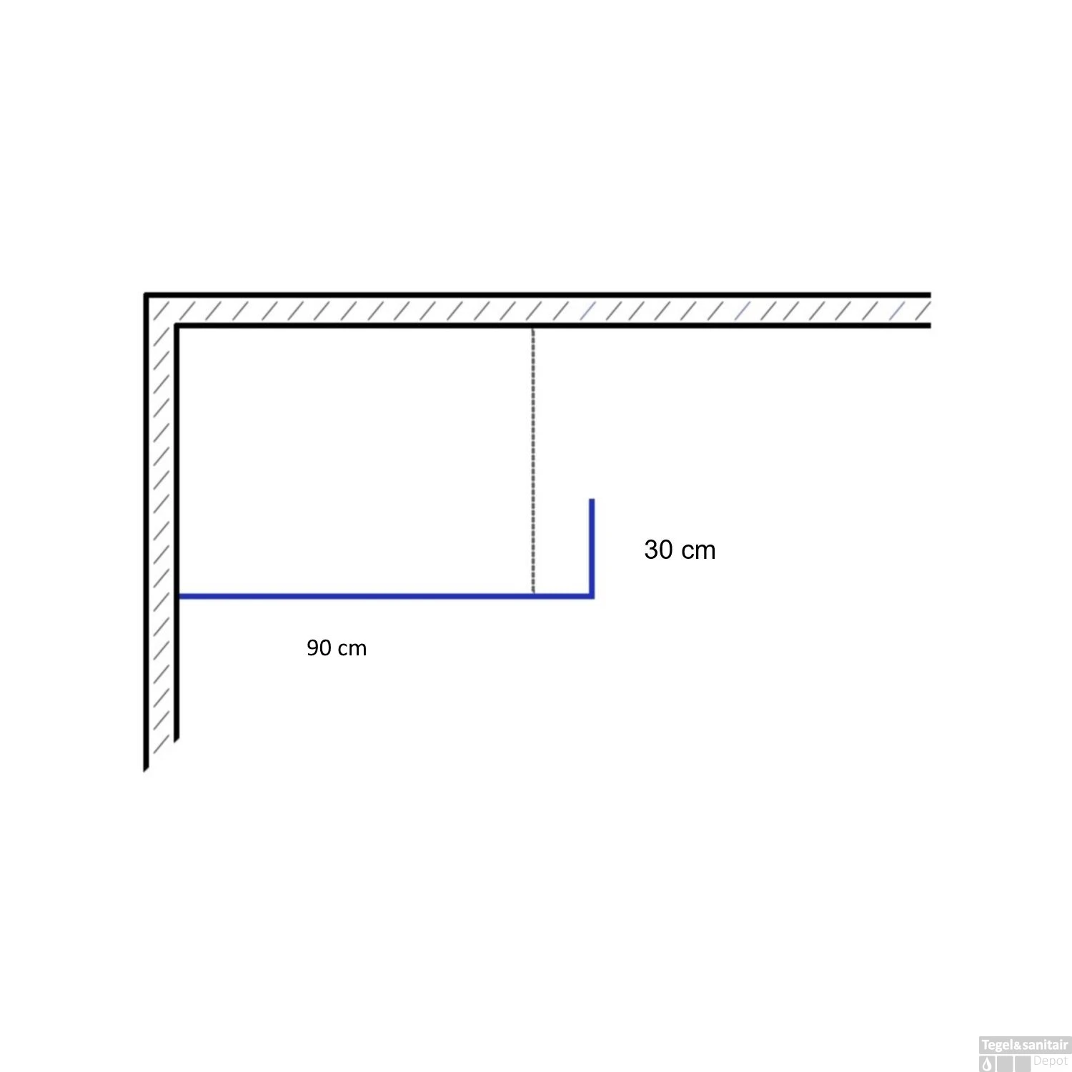 Inloopdouche Met Draaibare Zijwand 90x30x200 Cm 6mm Chroom 2 Inloopdouche Met Draaibare Zijwand 90x30x200 Cm 6mm Chroom - Afbeelding 2