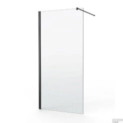 Inloopdouche Van Marcke Go Linard 120x200 Cm 8 Mm EasyClean Profielloos Zwart