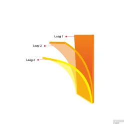 Wiesbaden Safety Glass 2.0 Inloopdouche + Muurprofiel 800x2000 10mm NANO Glas -SEALSKIN Winkel layersafetyglass 2