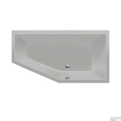 Ligbad Beterbad Xenz Society Rechts Acryl 160x90x50 Cm Cement