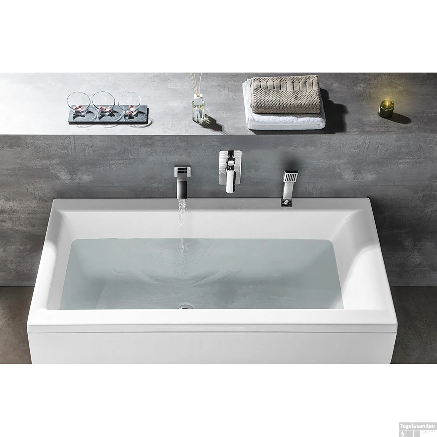 Ligbad Polysan Cleo Inbouw 150x75x48 Cm Wit 1 Ligbad Polysan Cleo Inbouw 150x75x48 Cm Wit