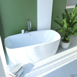 Ligbad Vrijstaand Boss & Wessing 170x80x57 Cm Wit 5 Ligbad Vrijstaand Boss & Wessing 170x80x57 Cm Wit -SEALSKIN Winkel ligbad vrijstaand boss wessing 170x80x57 cm wit sfeer1