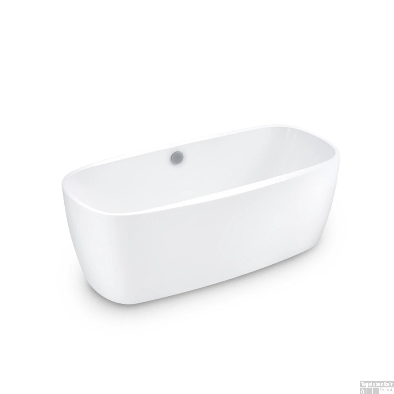 Ligbad Vrijstaand Boss & Wessing 170x80x57 Cm Wit 1 Ligbad Vrijstaand Boss & Wessing 170x80x57 Cm Wit