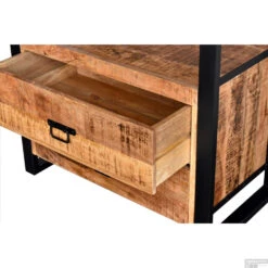 Onderkast Boss & Wessing Mango Wood 80x45x81cm Met Mat Zwart Metaal 5 Onderkast Boss & Wessing Mango Wood 80x45x81cm Met Mat Zwart Metaal -SEALSKIN Winkel onderkast boss wessing mango wood 80x45x81cm met mat zwart metaal 3