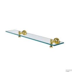 Glazen Planchet Sapho Perla 60x17 Cm Rechthoekig Goud