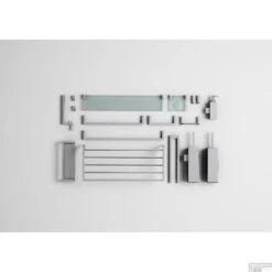 Planchet Clou Quadria 60cm Helder Glas Chroom -SEALSKIN Winkel quadria concept b 6