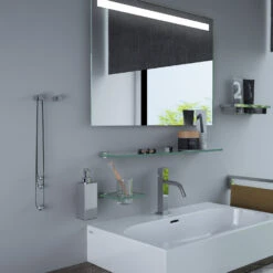 Bad/doucheplanchet Clou Quadria Chroom En RVS Gepolijst 10 Bad/doucheplanchet Clou Quadria Chroom En RVS Gepolijst -SEALSKIN Winkel quadria group a 1 3