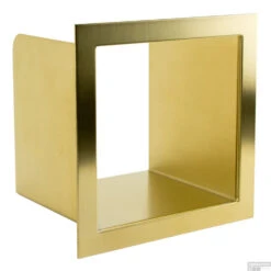 Reserve Toiletrolhouder Inbouw Geborsteld Messing Goud