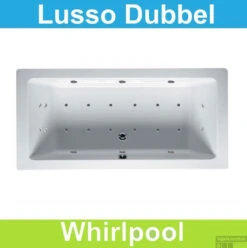 Ligbad Riho Lusso 180 X 80 Cm Whirlpool Dubbel Systeem