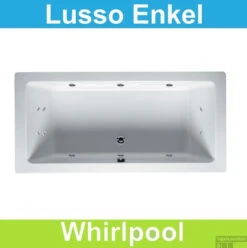 Ligbad Riho Lusso 180x90 Cm Whirlpool Enkel Systeem