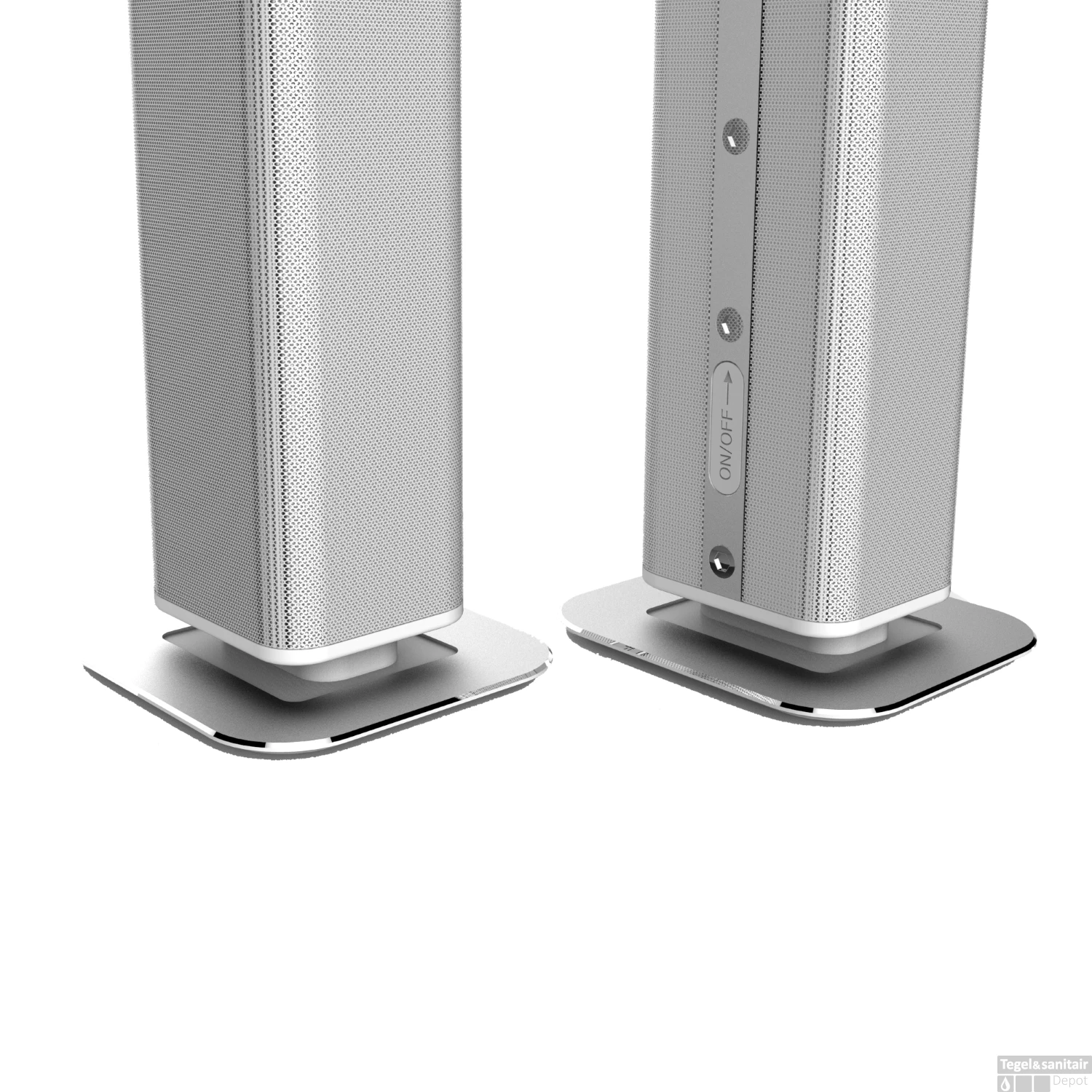 Sound-bar Aquasound D-Sign Bluetooth Speaker Waterdicht (IPX5) Bluetooth 4.0 25 Watt (230V/12V) 45 Cm Wit 3 Sound-bar Aquasound D-Sign Bluetooth Speaker Waterdicht (IPX5) Bluetooth 4.0 25 Watt (230V/12V) 45 Cm Wit - Afbeelding 3