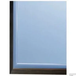 SEALSKIN Winkel -SEALSKIN Winkel spiegel sanicare q mirrors 100x70 cm vierkant met rondom led warm white omlijsting chroom incl. ophangm afstands sfeer 1