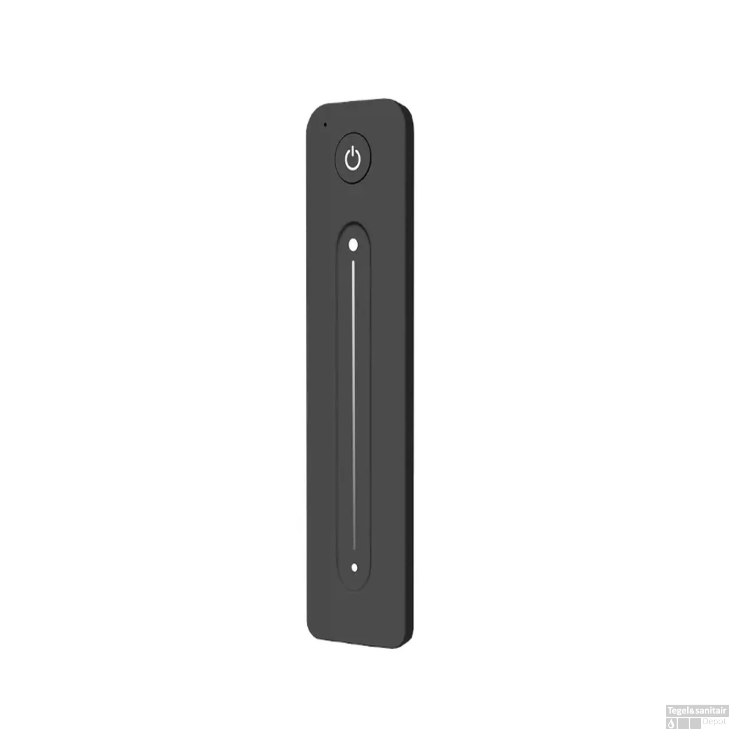 Spiegel Sanicare Q-Mirrors 70x70 Cm Vierkant Met Aan De Bovenkant LED Warm White, Omlijsting Mat Zwart Incl. Ophangmateriaal Met Afstandsbediening - Afbeelding 4