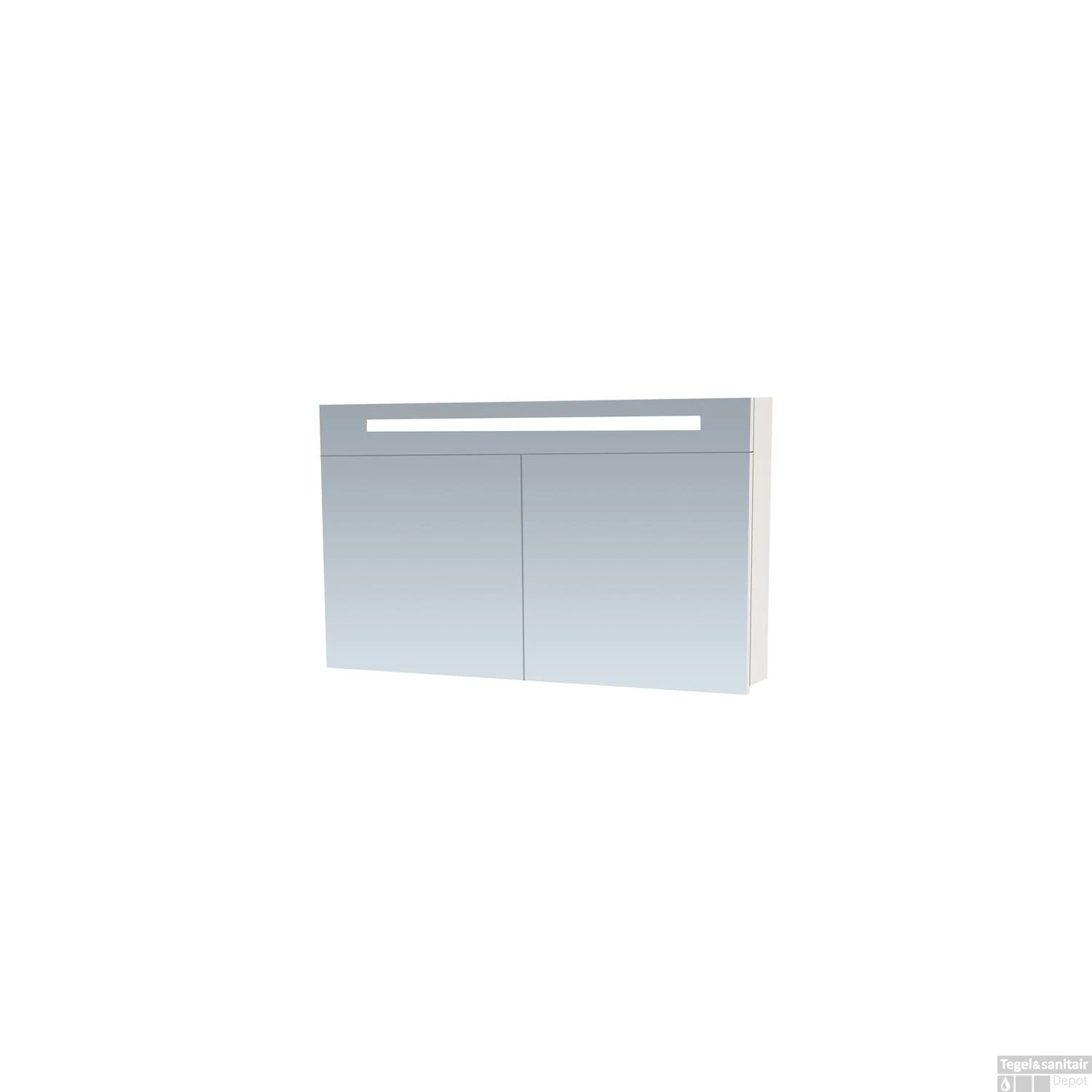 Spiegelkast 2.0 120 Cm Wit 1 Spiegelkast 2.0 120 Cm Wit