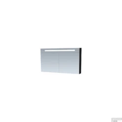 Spiegelkast Double Face Exclusive Line 120cm Hoogglans Zwart