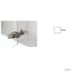 Spiegelkast Sanicare Qlassics Ambiance 70 Cm 2 Deuren Zijdeglans Wit 12 Spiegelkast Sanicare Qlassics Ambiance 70 Cm 2 Deuren Zijdeglans Wit -SEALSKIN Winkel spiegelkast sanicare qlassics ambiance 70 cm 2 deuren zijdeglans wit detail2