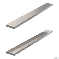 Tegelinlegrooster Brauer Chrome Edition Omkeerbaar Tbv Douchegoot STD/W/PS 60x7 Cm Inclusief Afstandhouders