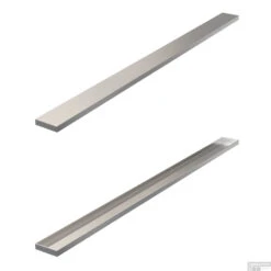 Tegelinlegrooster Brauer Chrome Edition Omkeerbaar Tbv Douchegoot STD/W/PS 90x7 Cm Inclusief Afstandhouders