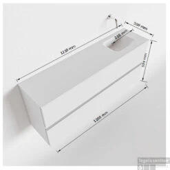 MONDIAZ ADA 120cm Toiletmeubel Cale. LEX Wastafel Urban Rechts 1 Kraangat 9 MONDIAZ ADA 120cm Toiletmeubel Cale. LEX Wastafel Urban Rechts 1 Kraangat -SEALSKIN Winkel tekening ada 120cm rechts 2557512589447 1