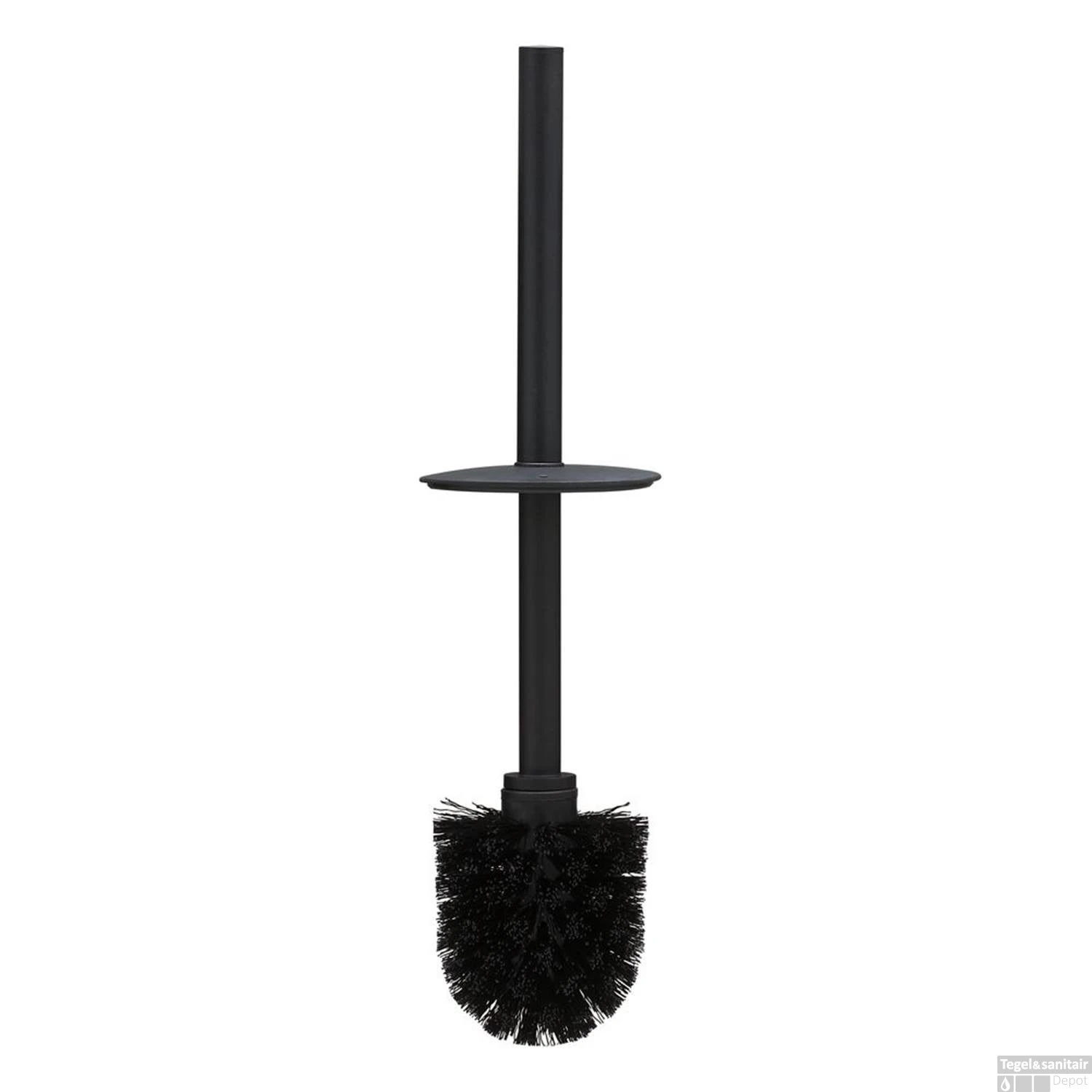 Tiger Noon Toiletborstel Met Houder Wandmodel Mat Zwart 9x11x38 Cm 5 Tiger Noon Toiletborstel Met Houder Wandmodel Mat Zwart 9x11x38 Cm - Afbeelding 5