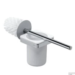 Toiletborstel Met Houder Geesa Frame Wit Chroom
