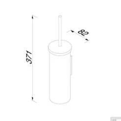 Toiletborstel Met Houder Geesa Nemox Wand Geborsteld Goud 7 Toiletborstel Met Houder Geesa Nemox Wand Geborsteld Goud -SEALSKIN Winkel toiletborstel met houder geesa nemox wand geborsteld goud tech