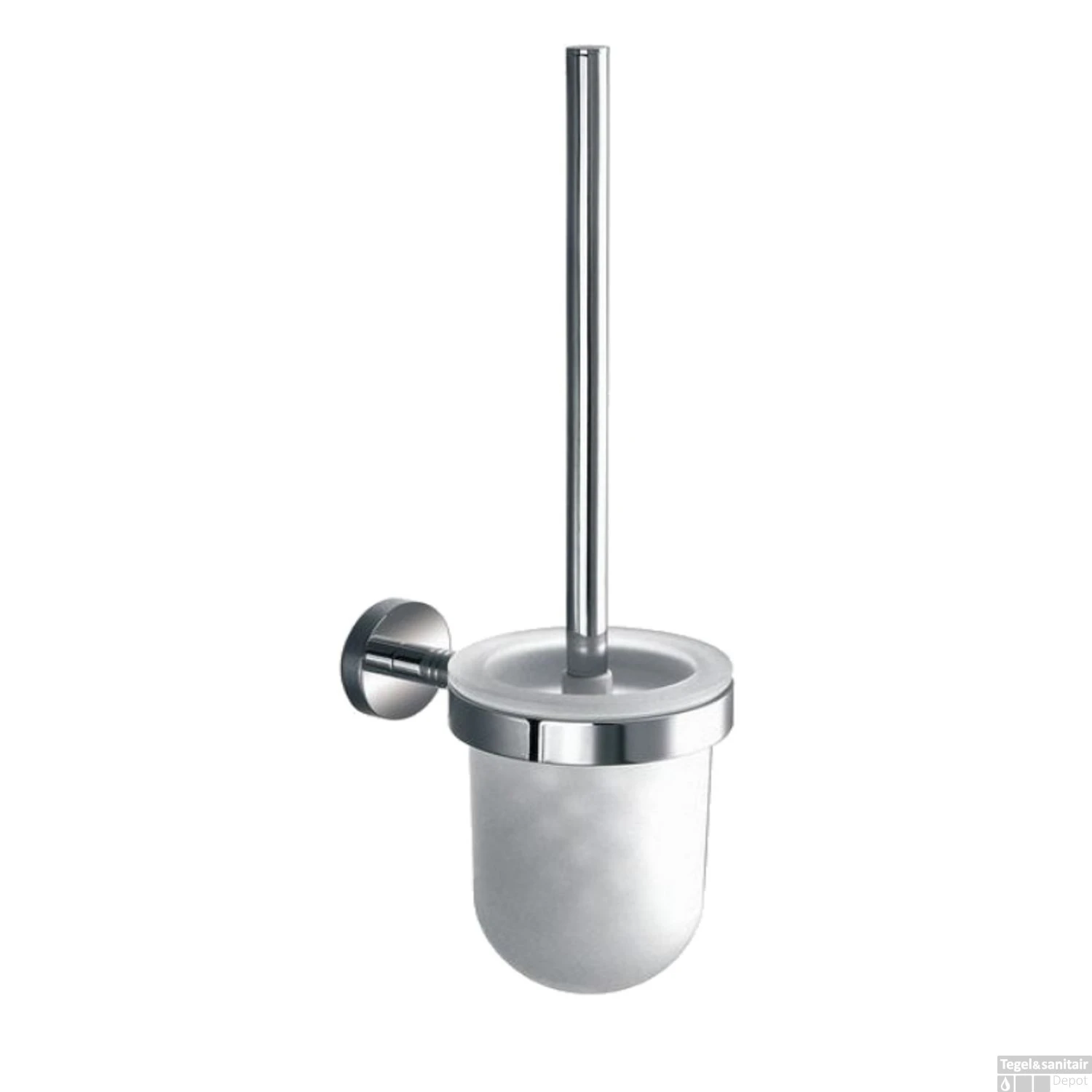 Sanix Round Toiletborstelhouder Chroom 1 Sanix Round Toiletborstelhouder Chroom