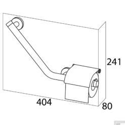 Veiligheidsgreep Met Toiletrolhouder Tiger Boston Comfort En Safety Rechts RVS Glans -SEALSKIN Winkel veiligheidsgreep met toiletrolhouder tiger boston comfort en safety rechts rvs glans